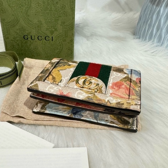 BRAND NEW GUCCI OPHIDIA FLORA WALLET - Picture 11 of 14
